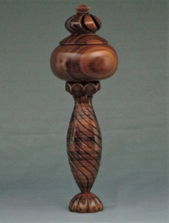 "Teak Trinket Box"