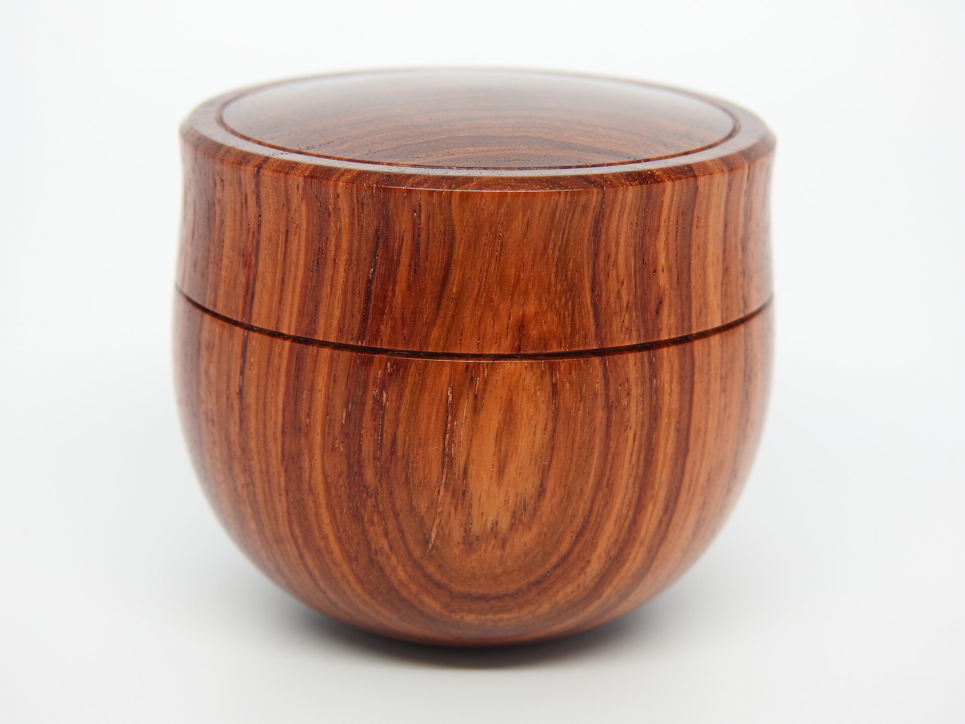 Tulipwood Round Bottom Box