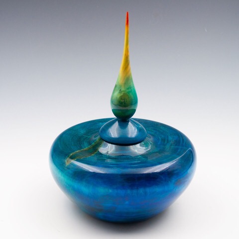 Ultramarine Blue Pet Urn