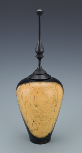 vessel with finial