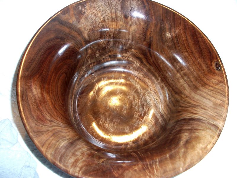 Walnut bowl