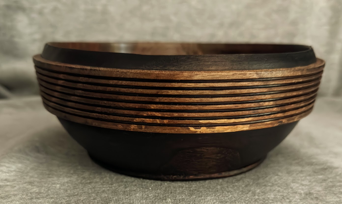 Walnut bowl