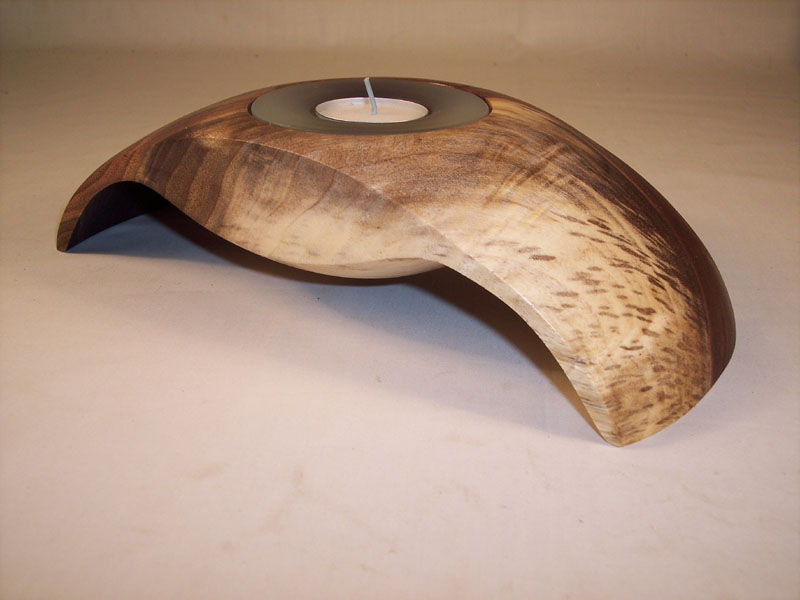 Walnut Candle holder