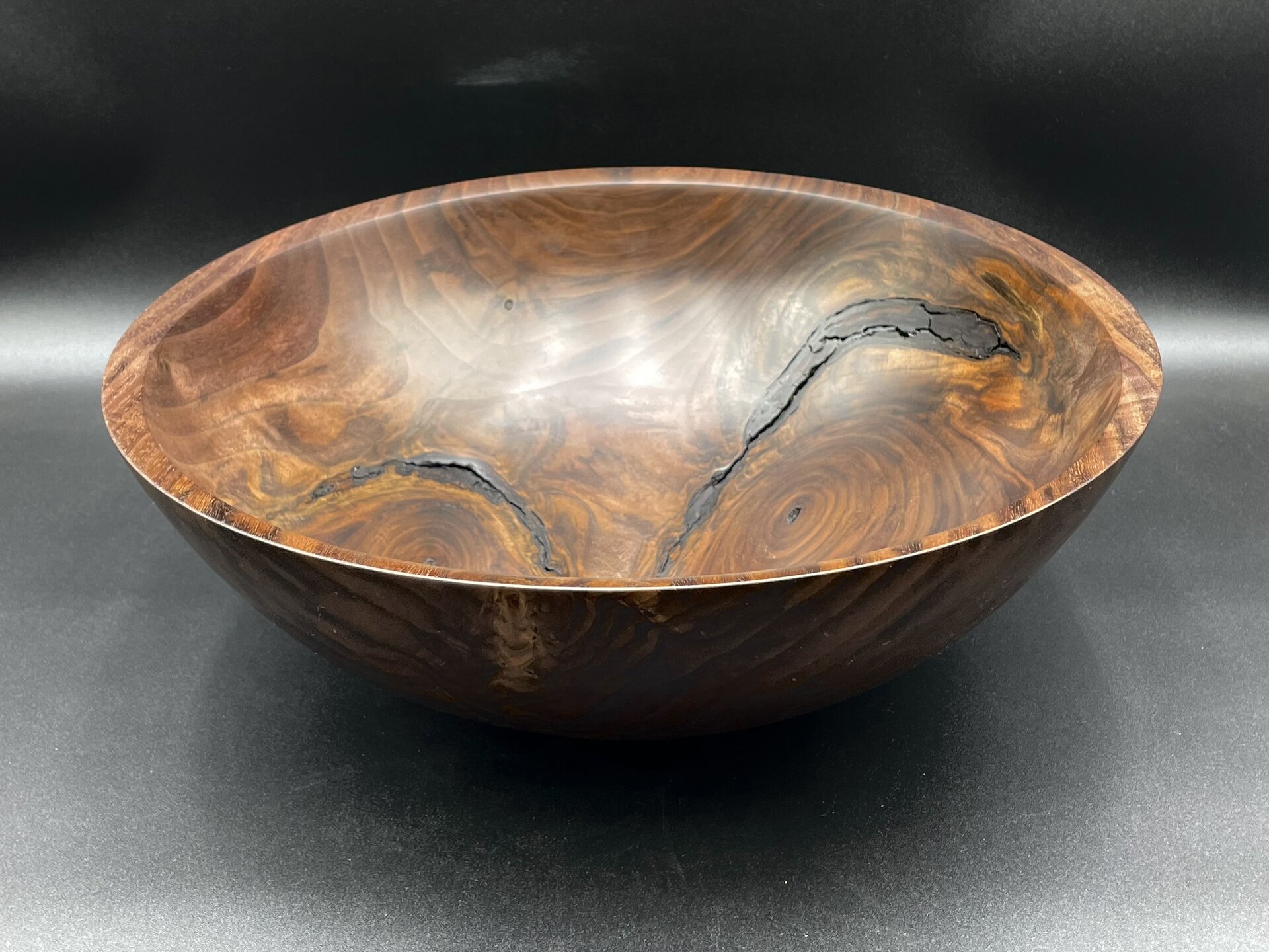 Walnut with Bark Inclusion