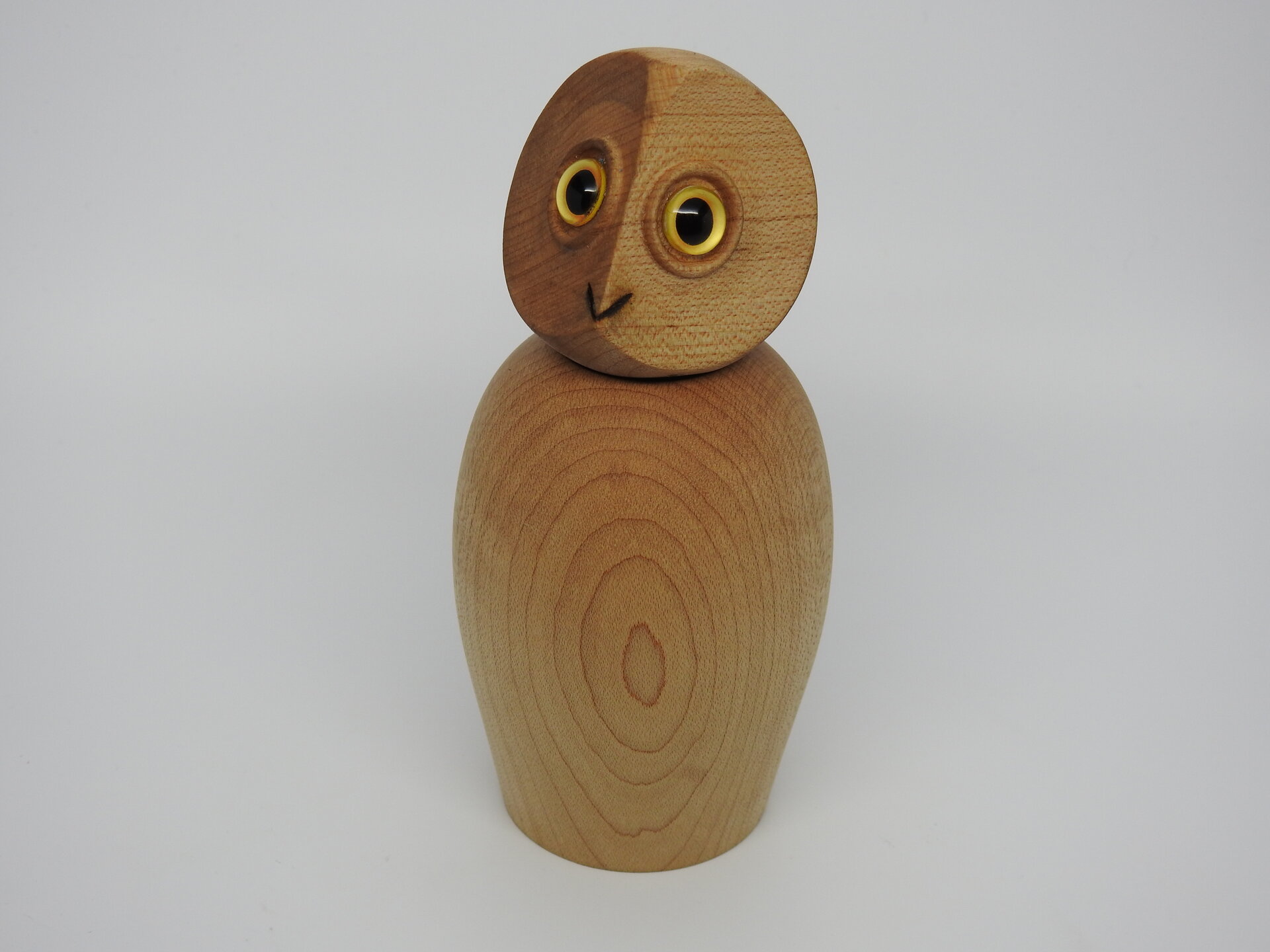 Woodturned Owl